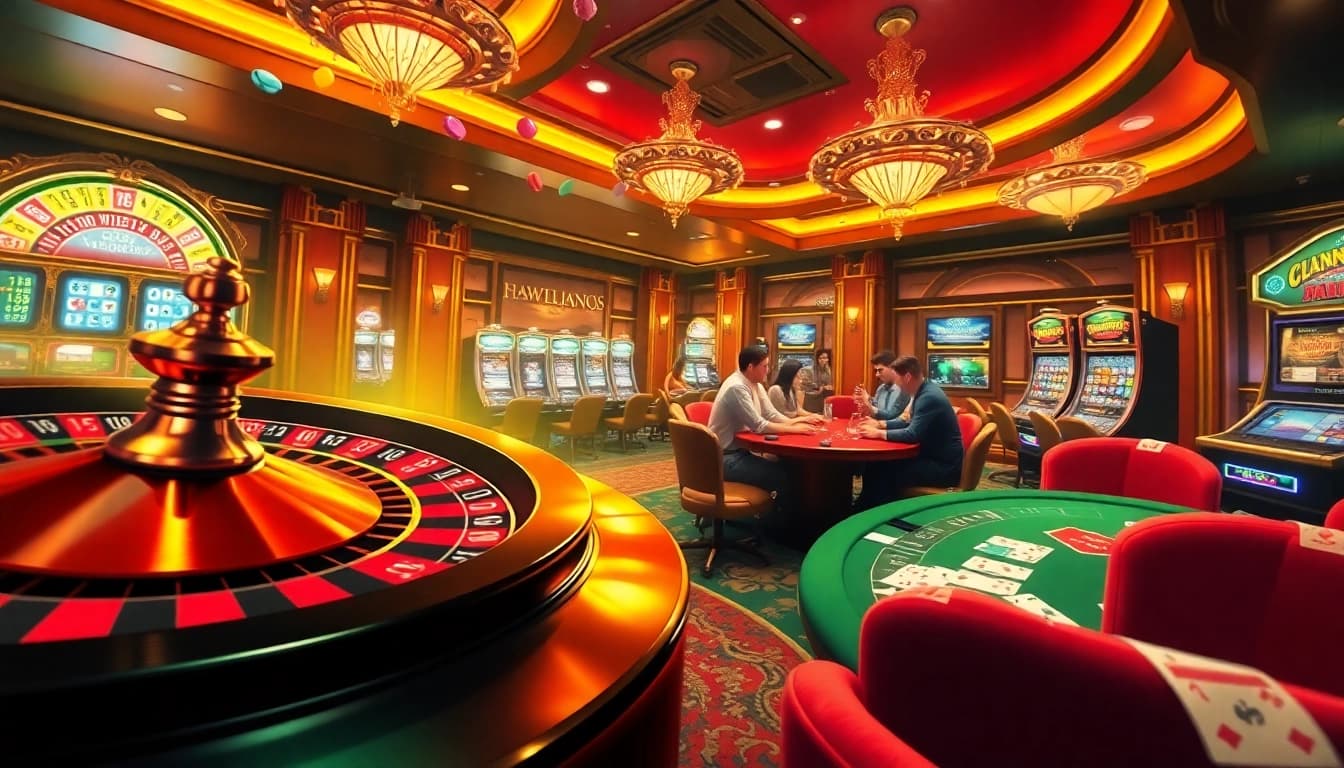 Experience the excitement of gaming at mm88 com with vibrant roulette, poker tables, and slot machines.