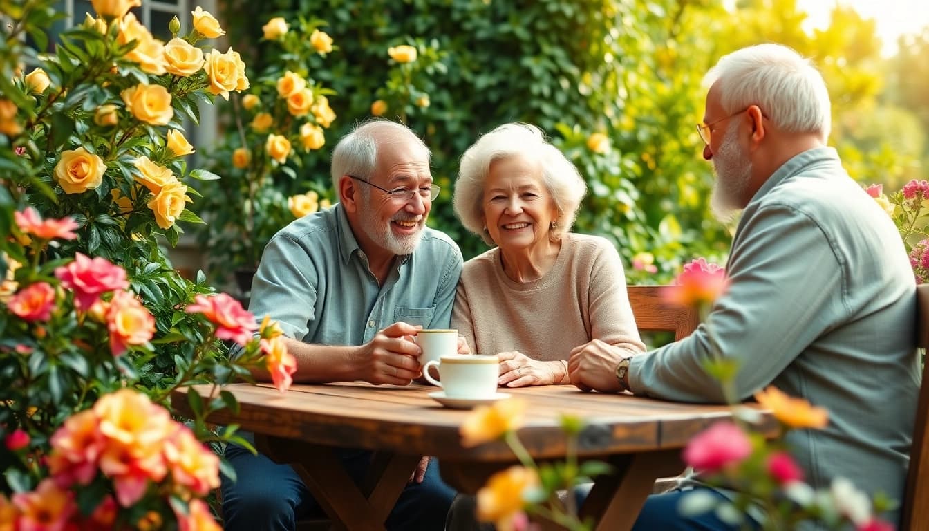 Engaging scene of a couple enjoying retirement at https://frontidas.com, surrounded by nature's beauty.