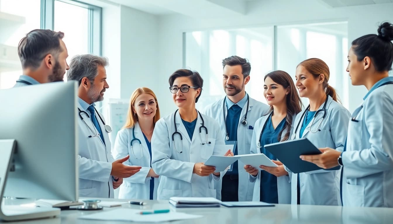 Healthcare professionals collaborating with advanced tools at https://www.medexdtc.com to enhance patient care.