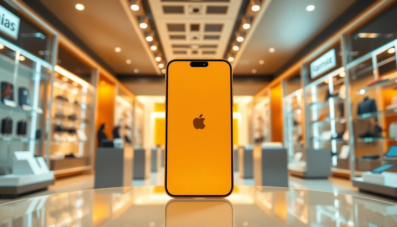 Conoce el iPhone 14 Pro Max precio en un elegante entorno de venta al por menor.