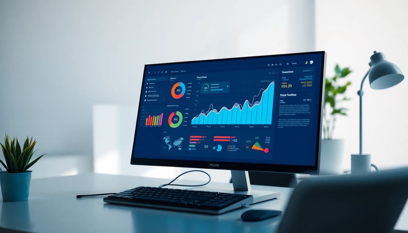 Melihat analitik situs web yang menampilkan https://152.42.170.247 dengan desain modern dan minimalis.