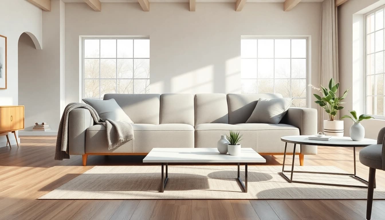 Transform your space with a versatile sofa bed that offers comfort and style in any room.