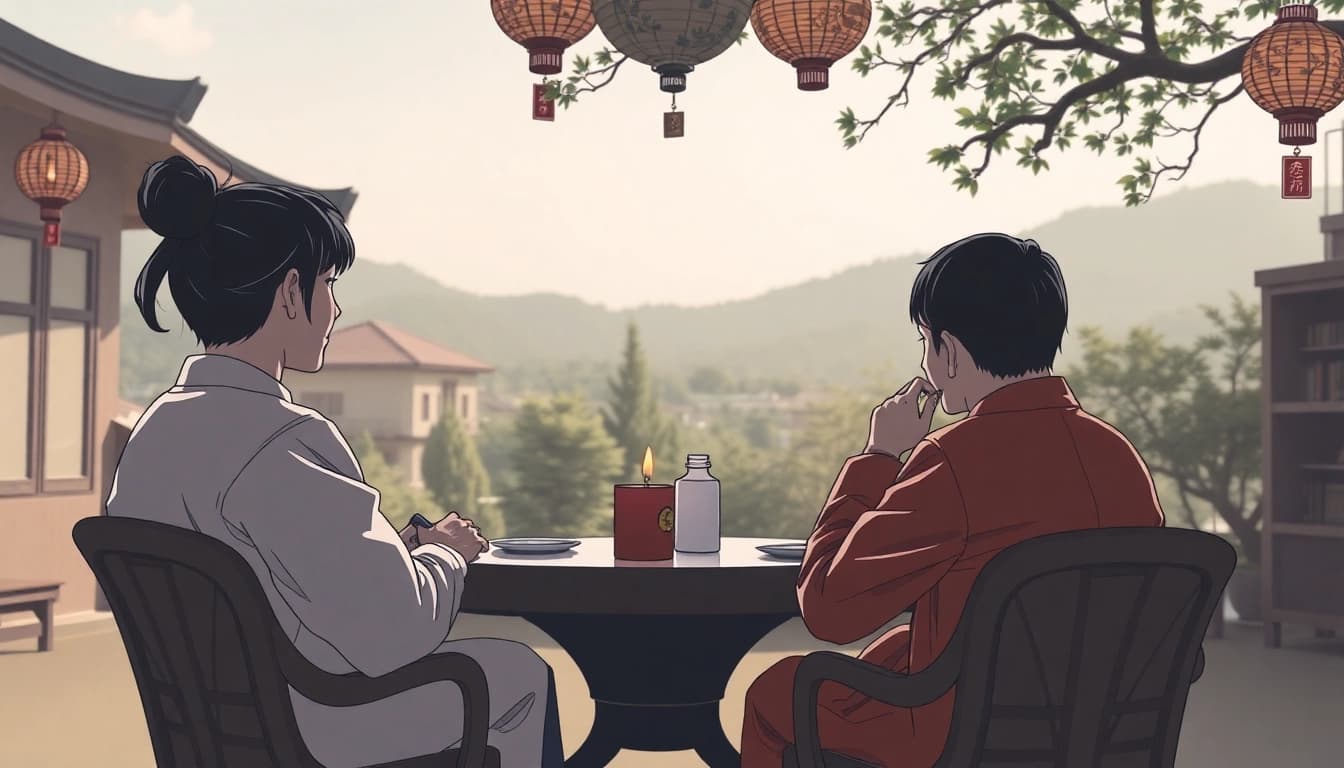 ดูหนังออนไลน์ในบรรยากาศอบอุ่น มีการ์ตูนบนจอทีวี และคนดูสุขสันต์
