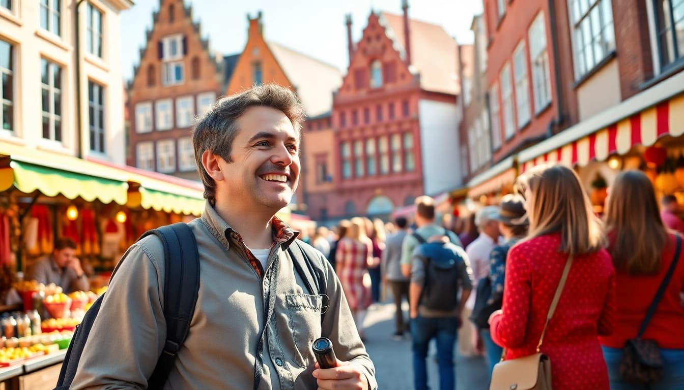 Leer over lokale tips en verborgen parels met https://allesinutrecht.nl in een levendige markt van Utrecht.