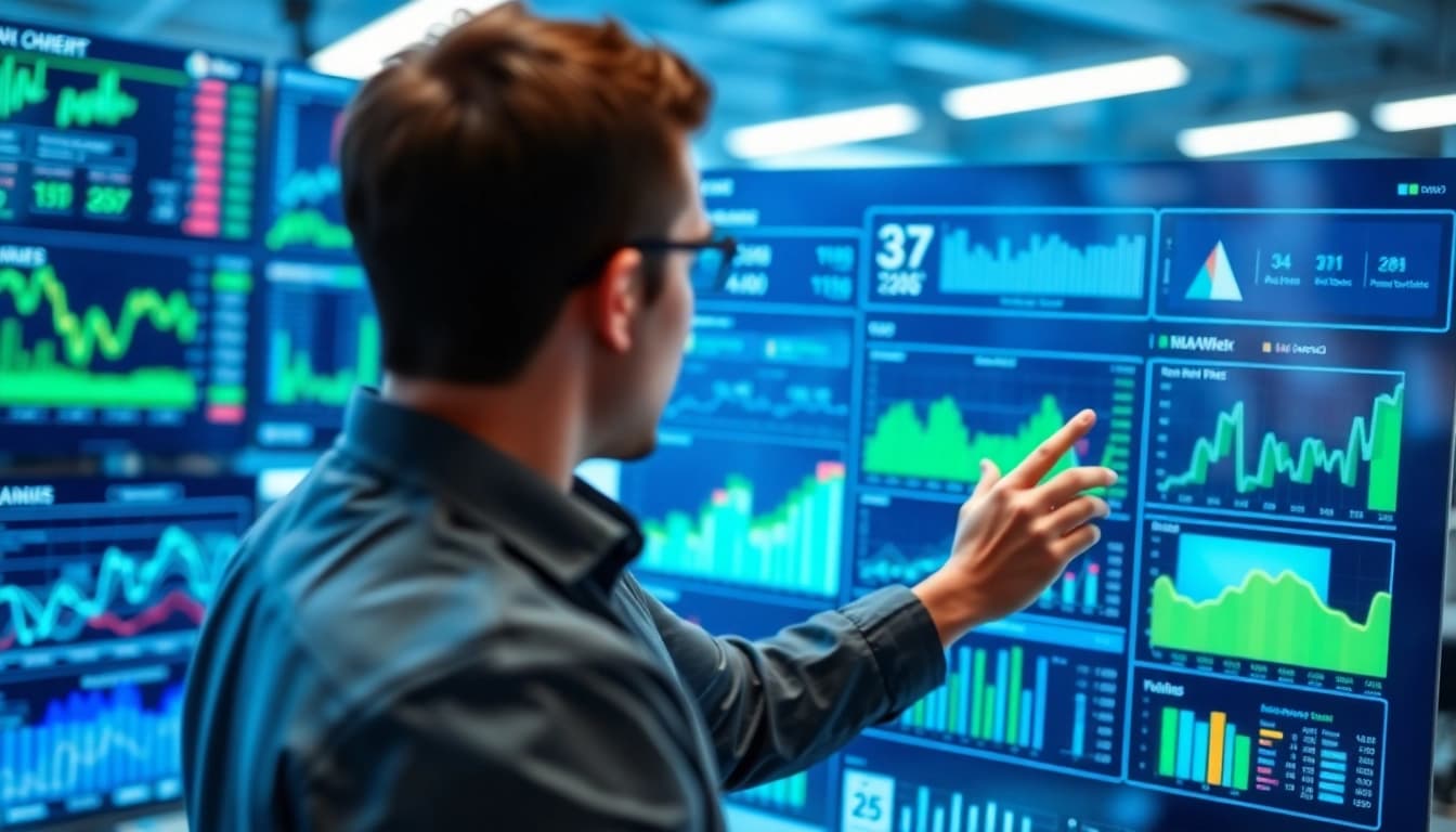 Engaging visual of a user interacting with the Backpack Prediction Market interface, showcasing market trends.