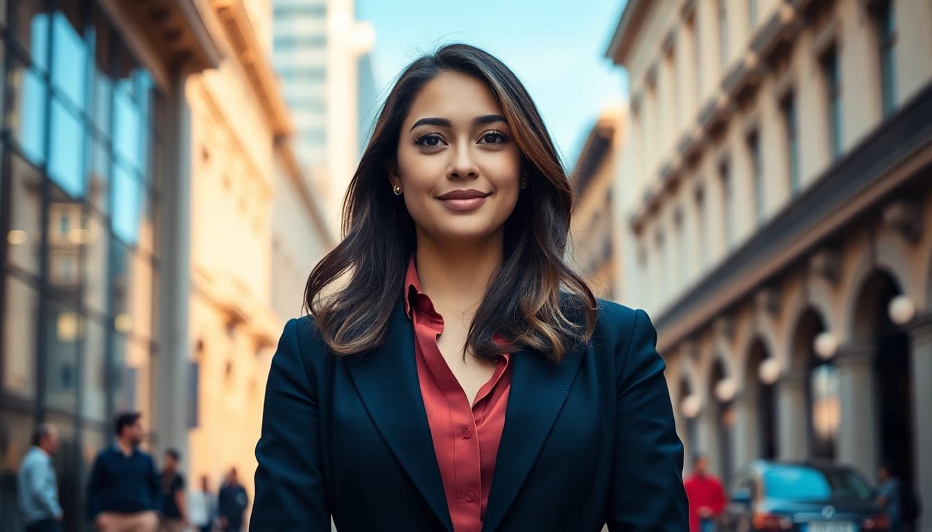 Professional portrait photographer in Milan, capturing unique personal images.