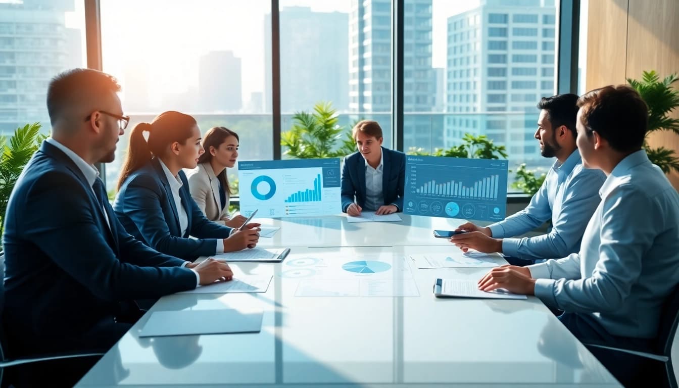 Utilize AI for competitive intelligence by analyzing trends and insights in a professional setting.