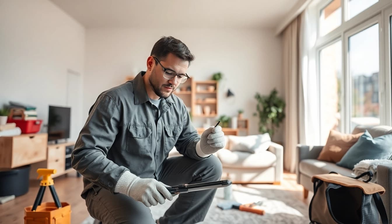 Inspecting for bedbugs at https://affordablebedbugexterminators.com to ensure a pest-free home.