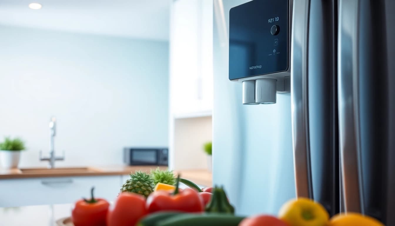 Waterdrop 4396841 Replacement for Everydrop® Filter 3 installed in a modern kitchen, enhancing water quality.