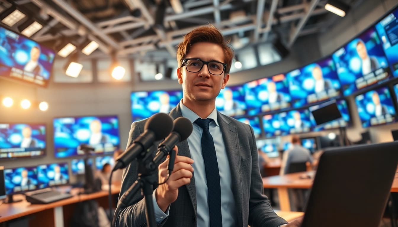 Experience the vibrant newsroom of regionalmedianews.com showcasing dynamic journalism.
