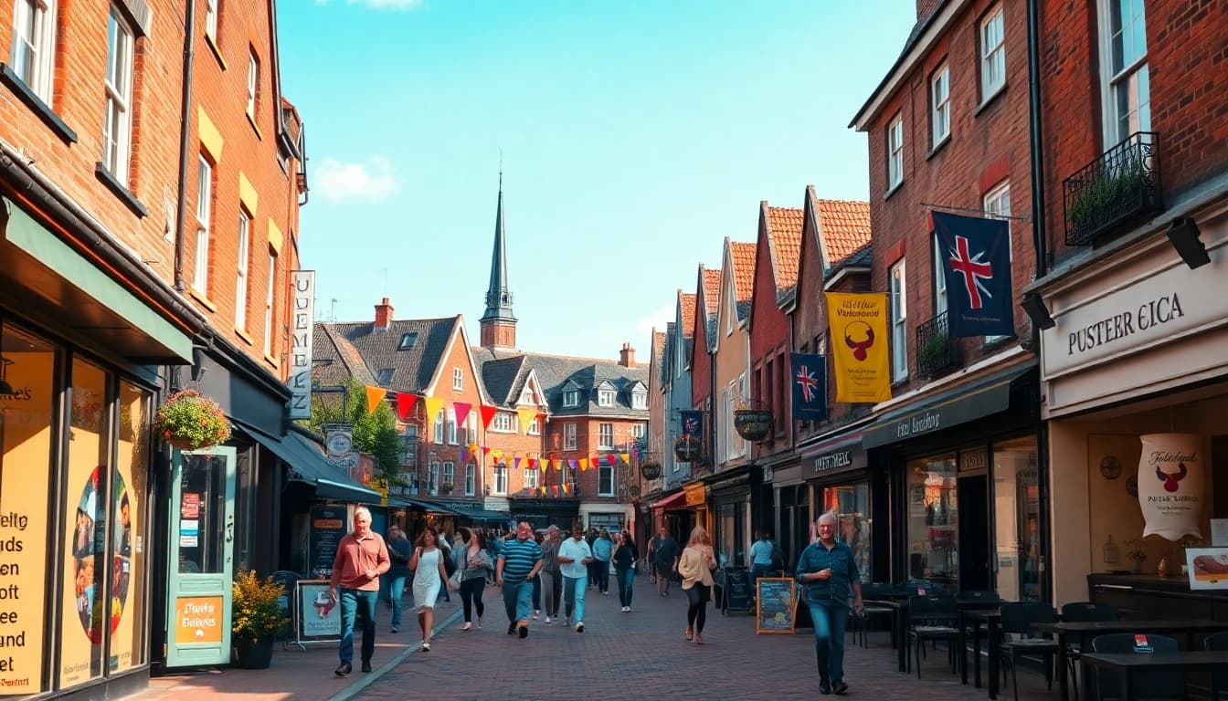 Blijf op de hoogte van PurmerendActueel.nl met deze levendige straatafbeelding van de stad.