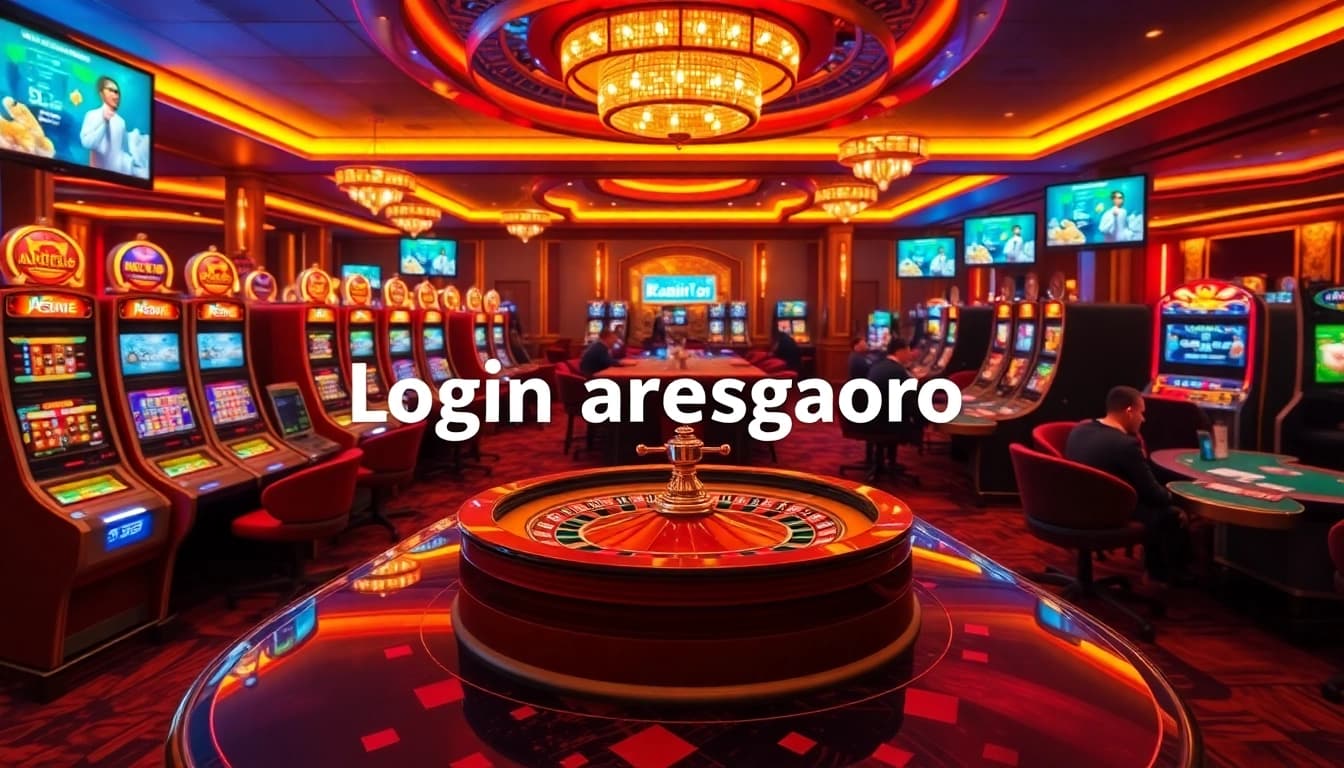 Experience the excitement of login aresgacor with vibrant casino games and thrilling gameplay.
