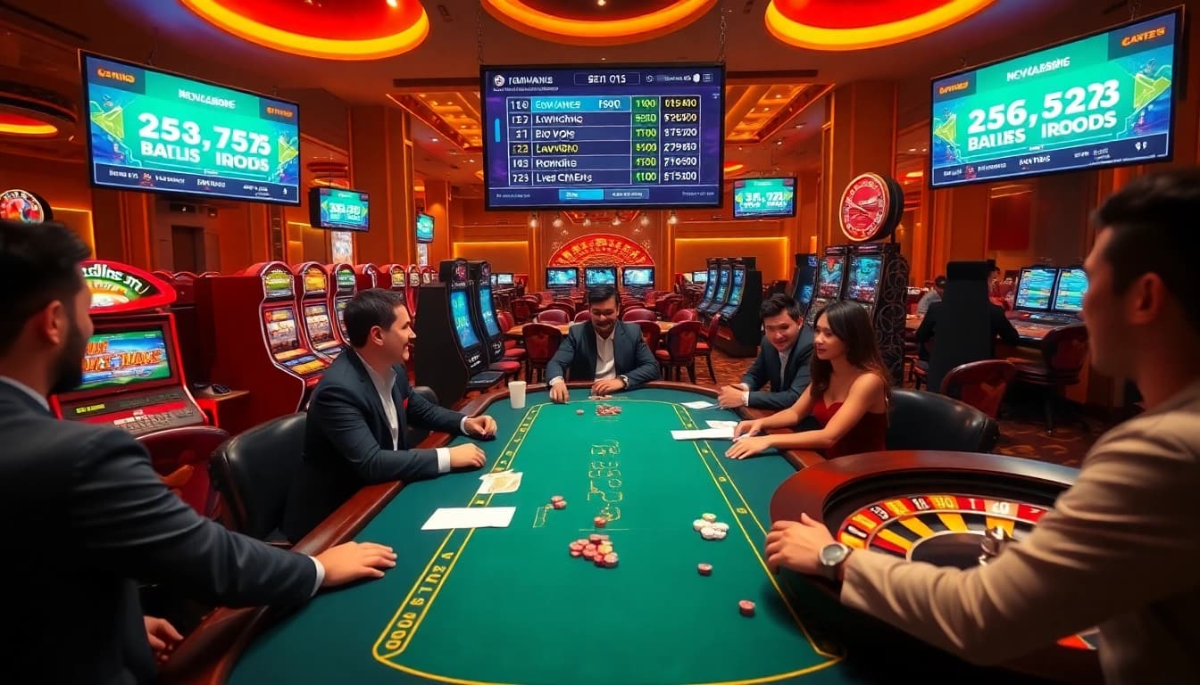 Experience the thrill of gambling at https://nova8886.com/ with exciting poker tables and vibrant slot machines.