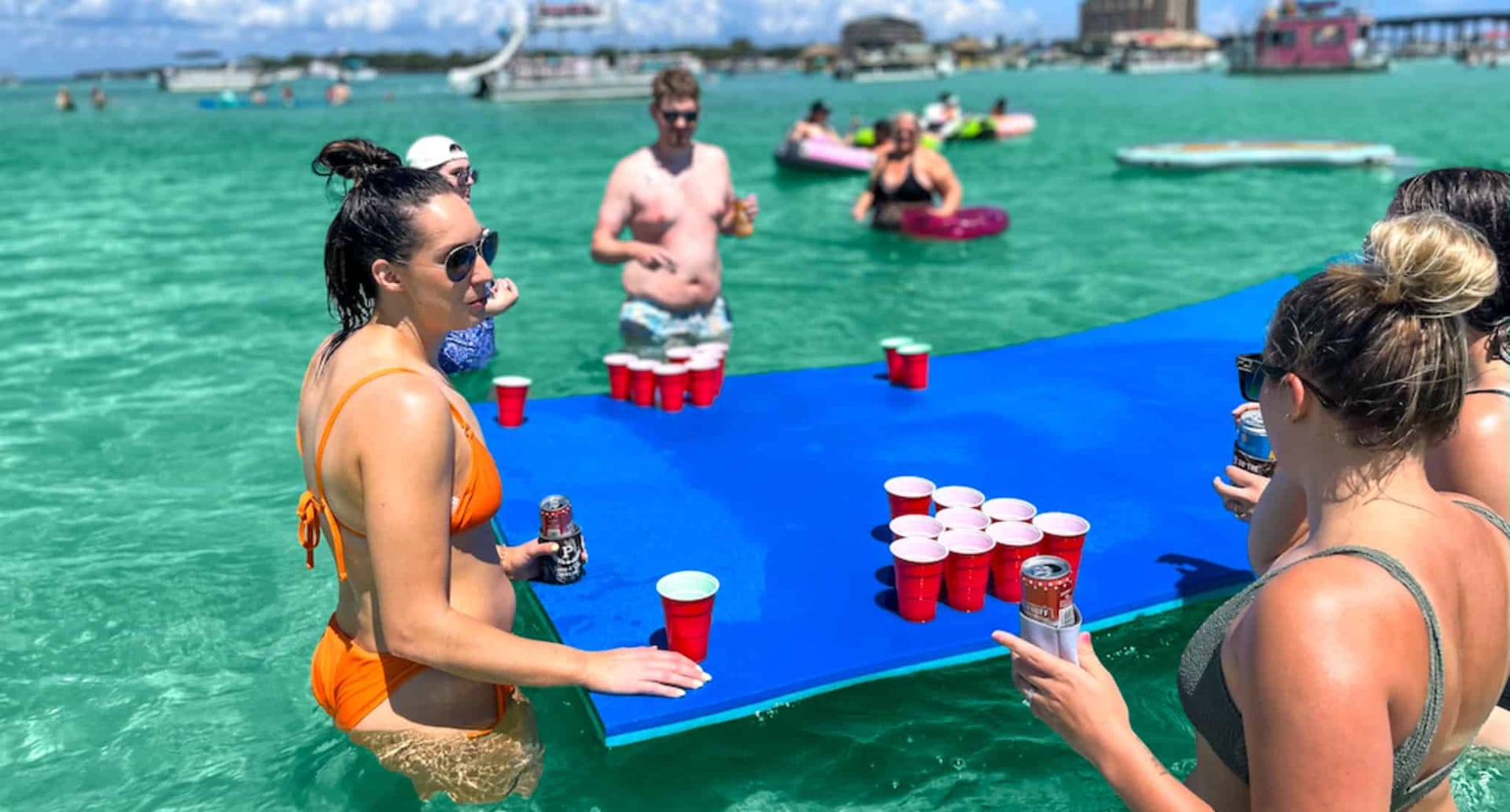 From Pontoon Rentals to Parasailing: Original Crab Island Has It All