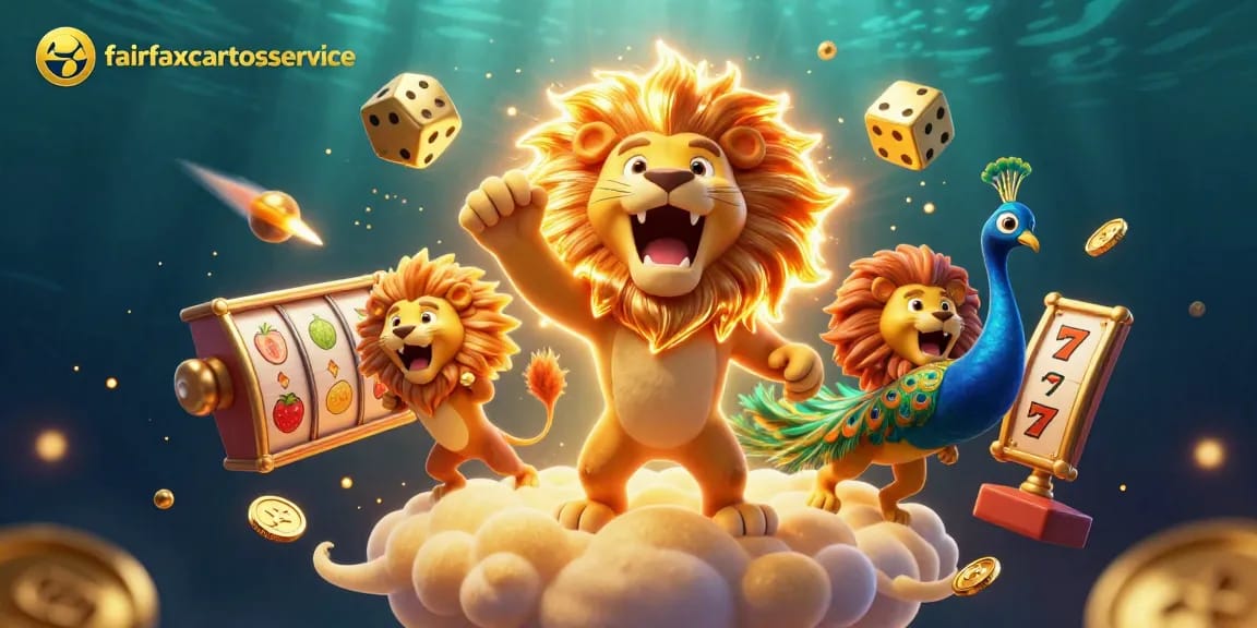 Spin to win at fairfaxcarpetservice with thrilling slot reels, golden coins, and jackpot excitement!