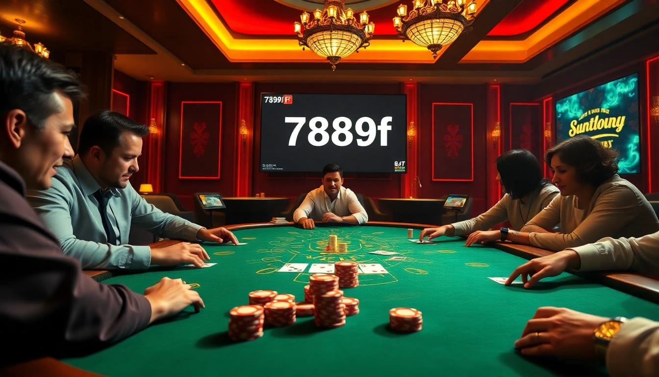 Experience thrilling gameplay at the online casino with the 789f link displayed prominently.
