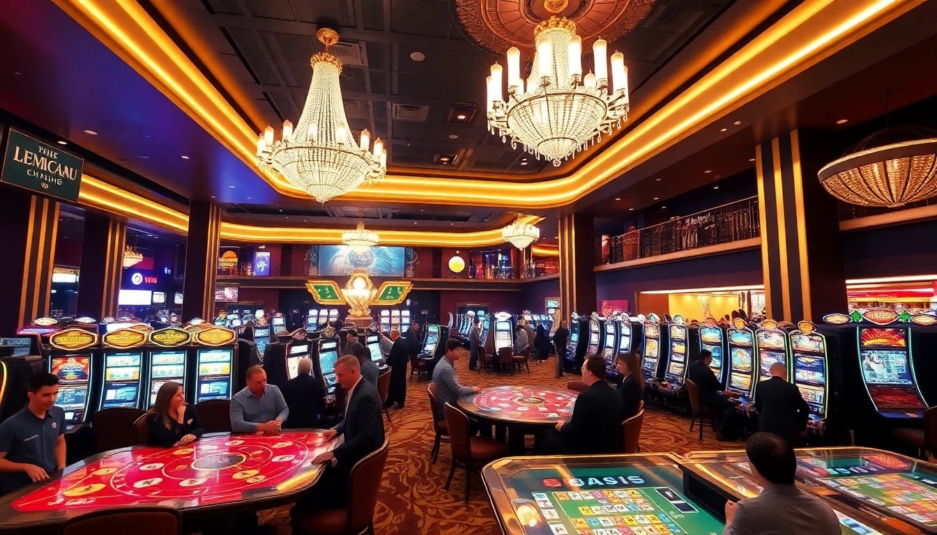 Pengalaman luar biasa di lemacau casino dengan permainan dan suasana ceria.