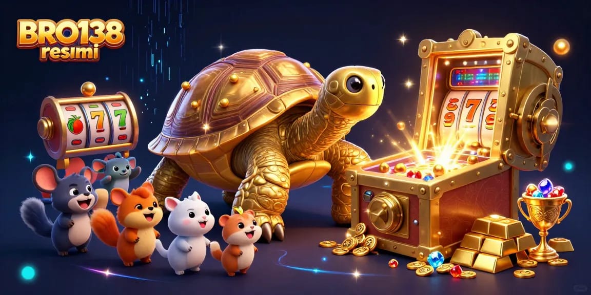 Engage in thrilling gameplay at BRO138 resmi with golden tortoise-themed slots and exciting jackpot opportunities.
