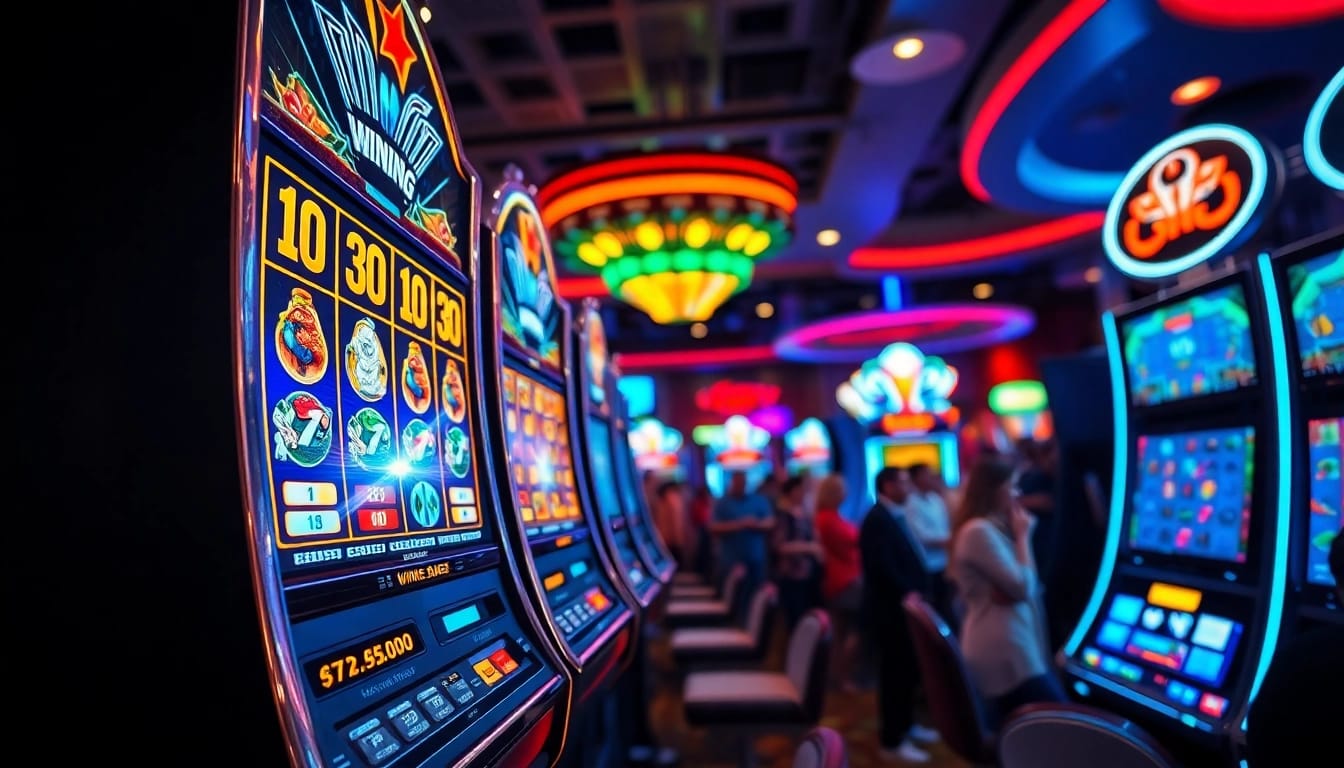Menangkan bukti4d slot di mesin judi online dengan suasana kasino yang energik.