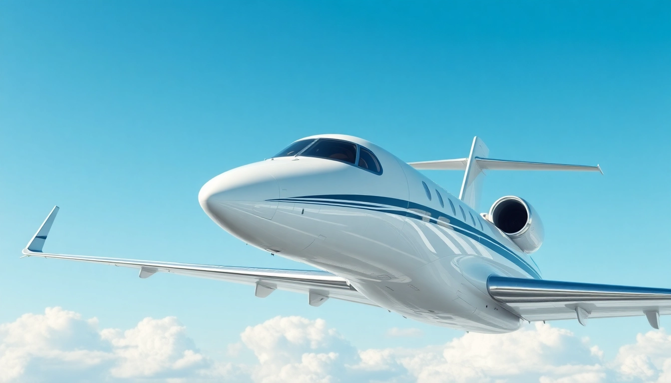 Private jet flying in a clear sky at https://flymarquis.com showcasing luxury travel options.