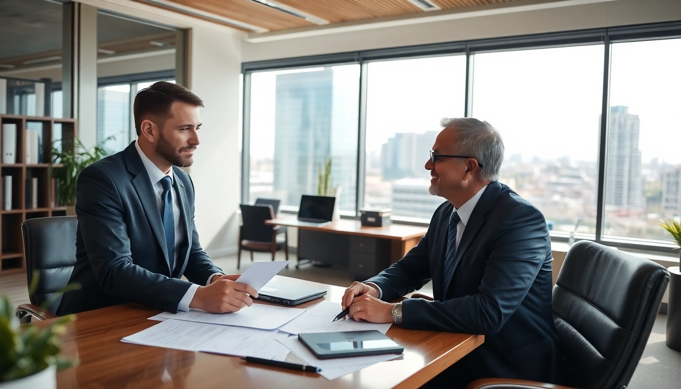 Consultation with a Modesto Accident Lawyer emphasizing professionalism and expertise.