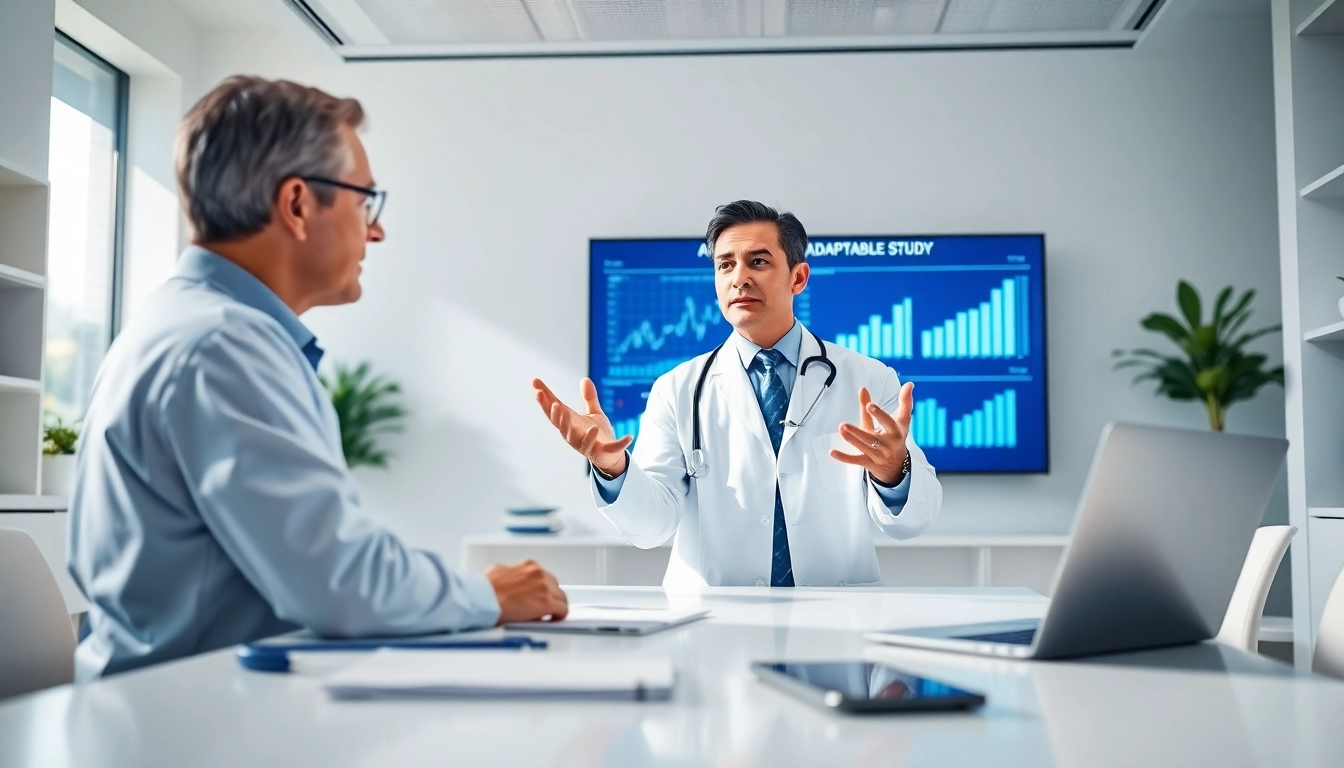 Highlighting insights from the ADAPTABLE Aspirin Study during a professional research presentation.