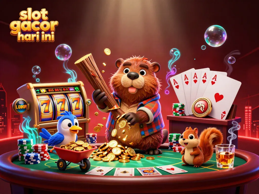 Rasakan keseruan bermain slot gacor hari ini dengan ilustrasi penuh warna dan detail menarik.