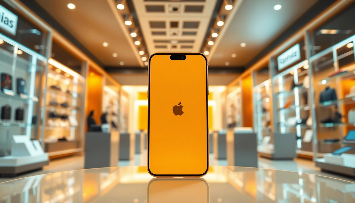 Conoce el iPhone 14 Pro Max precio en un elegante entorno de venta al por menor.