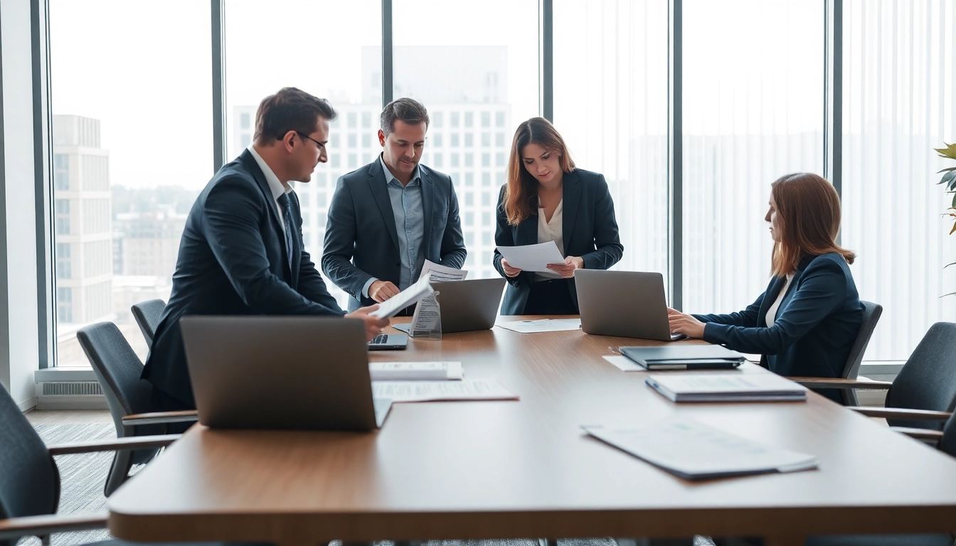 Engaging tax consultants in Kenya provide expert advice in a modern office.