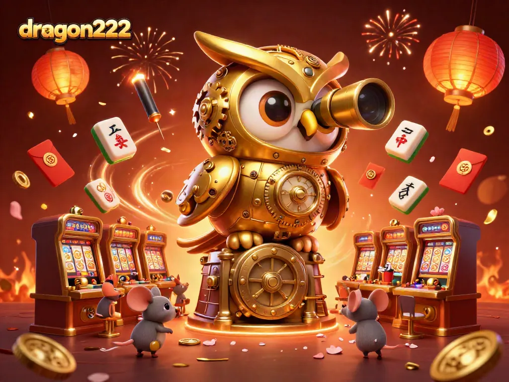 Experience thrilling gameplay with dragon222's vibrant 3D casino illustration featuring an exciting scene