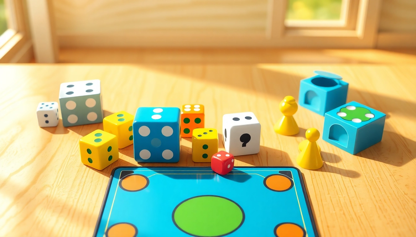 Engage with daman games showcasing colorful board games and lively gameplay elements.