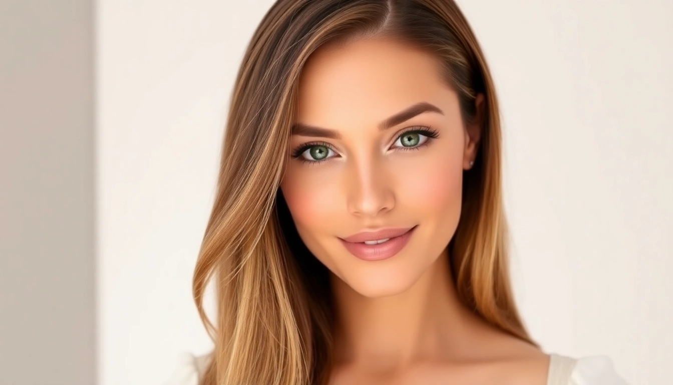 Showcasing invisi edge clip in hair extensions seamlessly blending into natural hair.