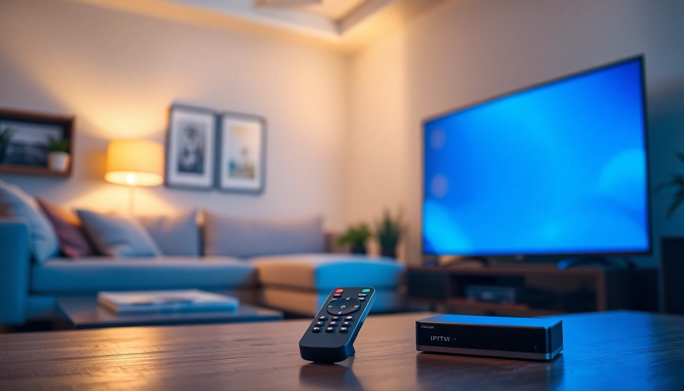Stream high-quality content effortlessly with https://bosstv.ca in a cozy living room setup.