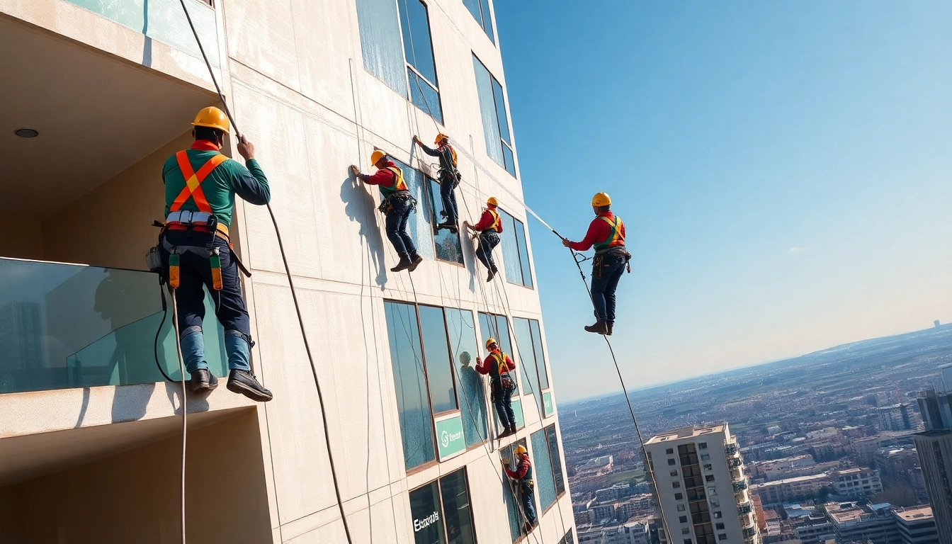 Facade cleaning service demonstrating professional techniques and eco-friendly solutions, addressing čiščenje fasade cena.