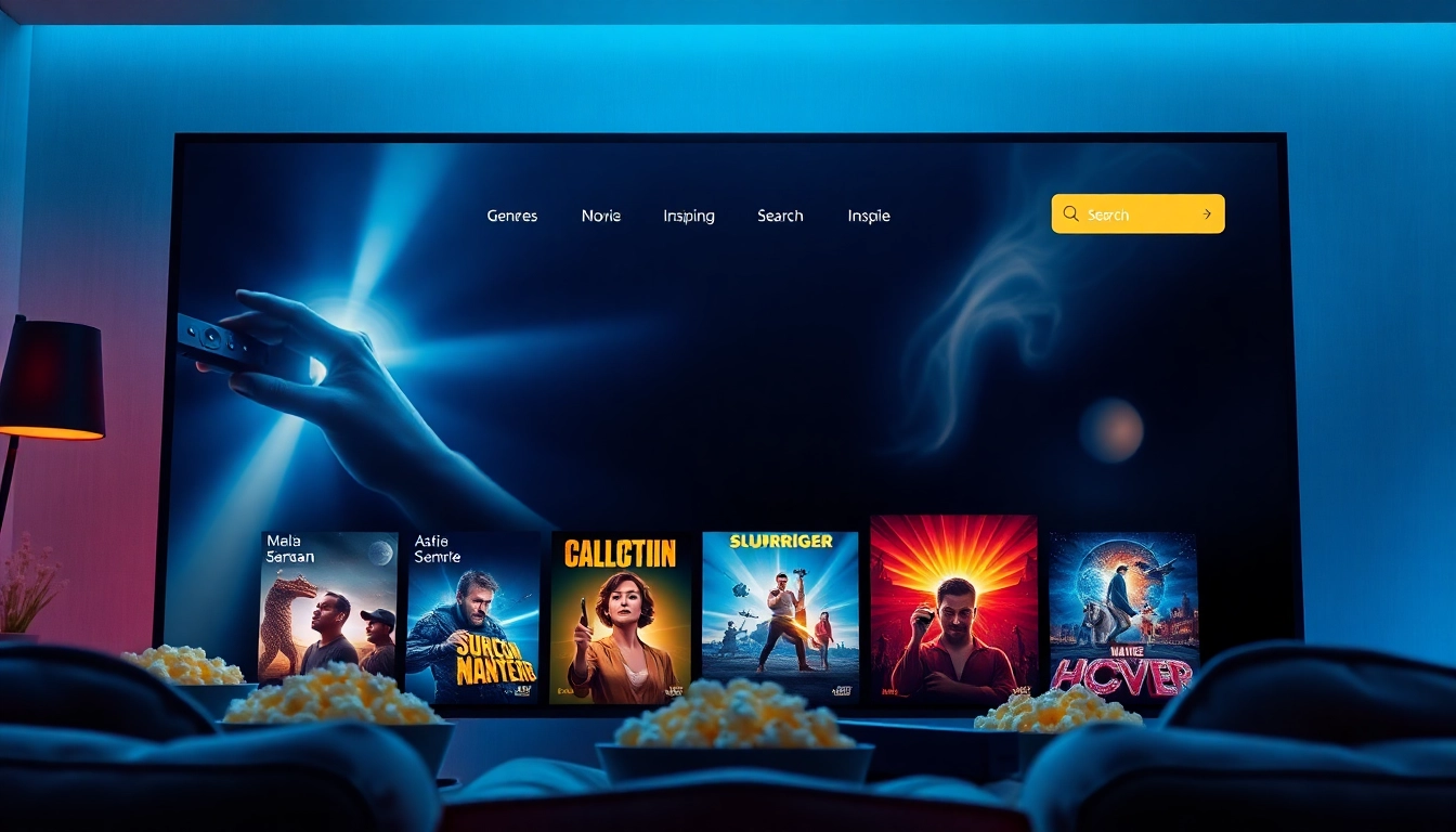 Visit https://bandarlayarkaca21.com to experience an engaging film streaming interface showcasing various movie genres.