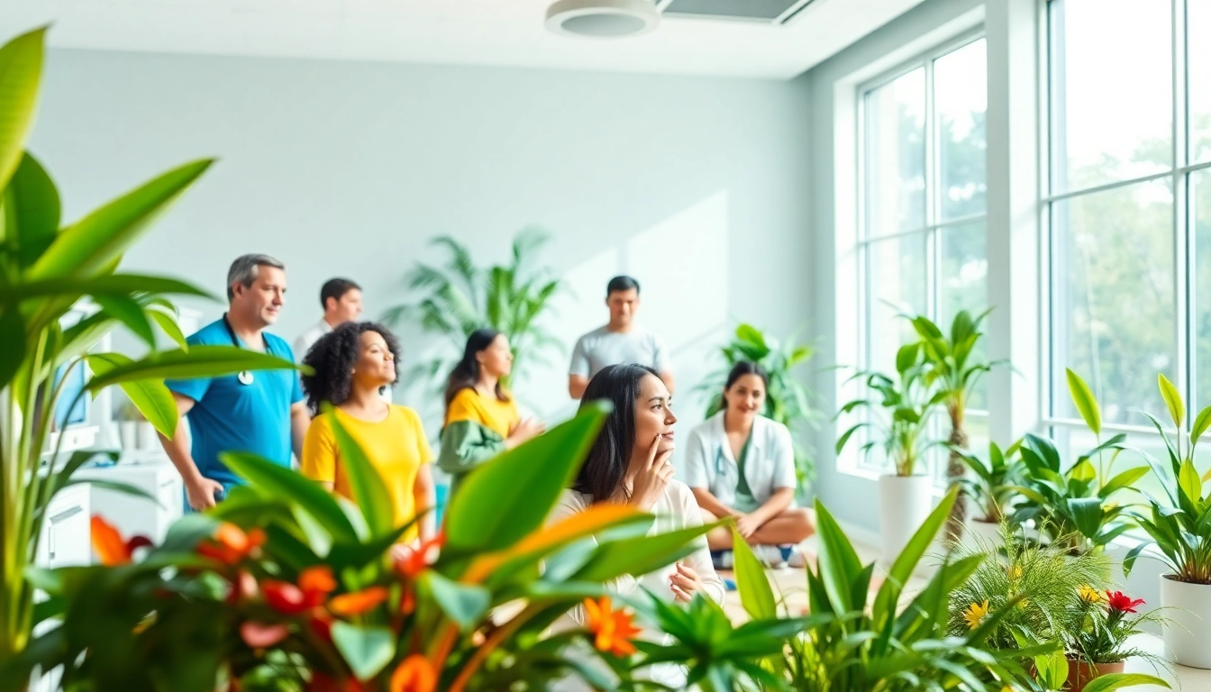 Enhancing Health awareness in a vibrant healthcare environment showcasing wellness activities.