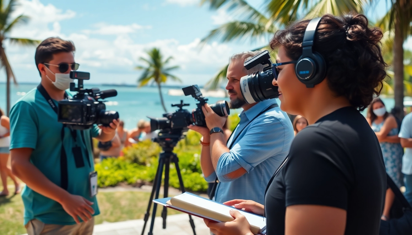 Capture of reporters from https://kbindependent.org/ showcasing community journalism in Key Biscayne.