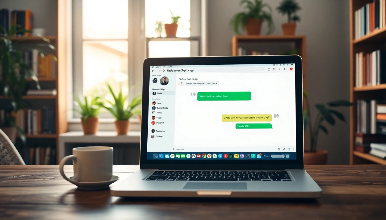 Converting WhatsApp chats to PDFs using https://chattopdf.app in a warm home office.
