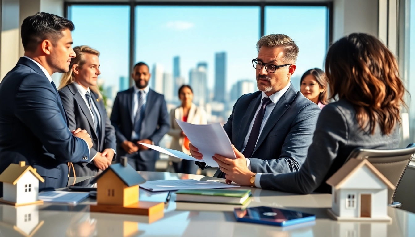 Consult with an expert from https://www.atlantarealestateattorney.com in a modern office setting.