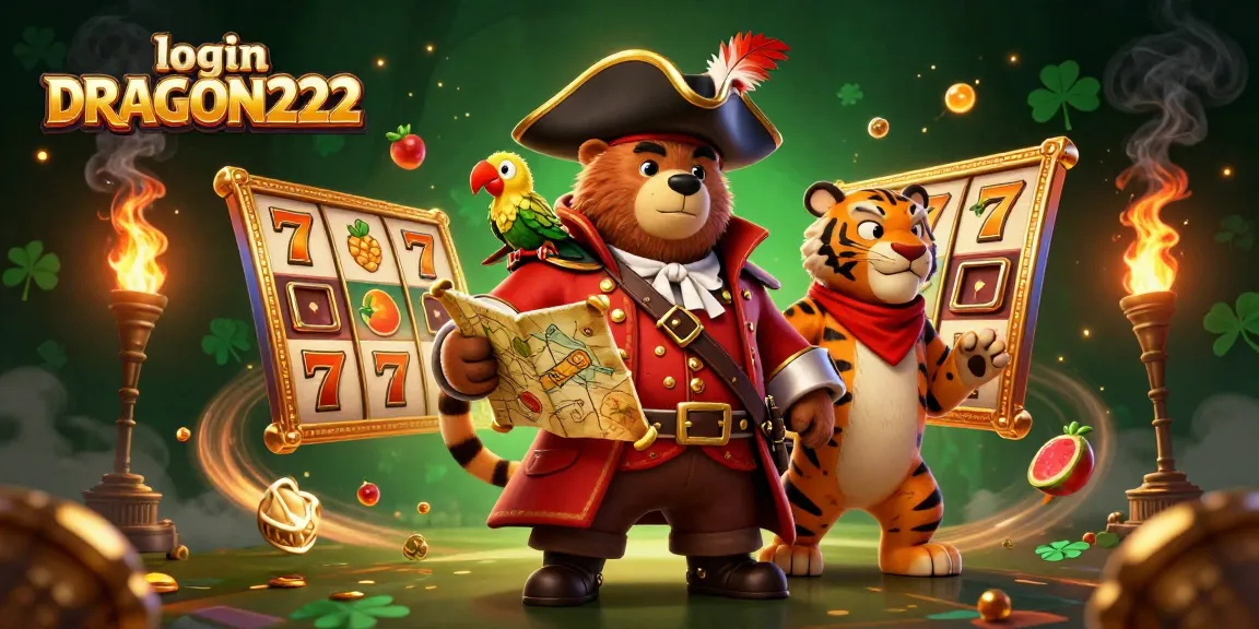 Join the excitement and login DRAGON222 for thrilling slot games amidst vibrant 3D characters.