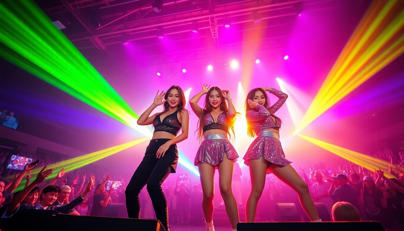 Highlight BLACKPINK news as the iconic K-pop group performs energetically on stage