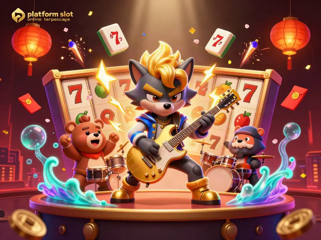 Menghadirkan platform slot online terpercaya dengan karakter menarik yang meriah di panggung kasino.