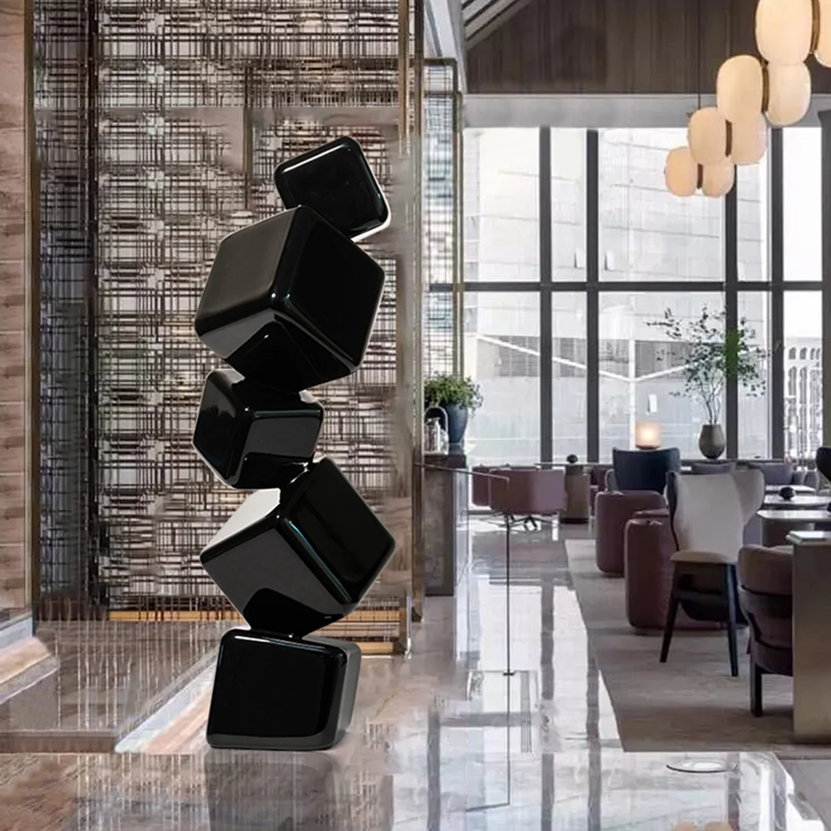 Creative Stainless Steel Decoration Concepts for Modern Interiors