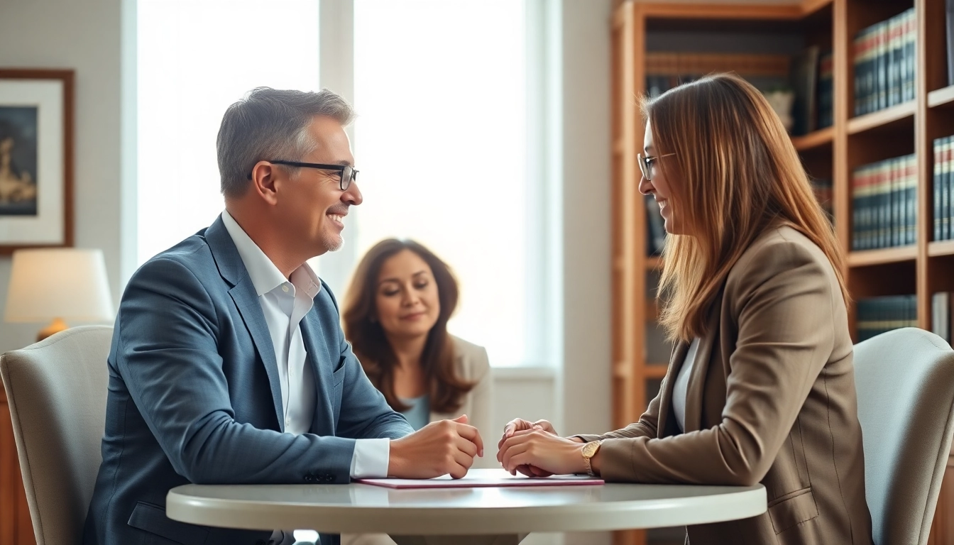 Meet with a Palm Harbor Divorce Lawyer to discuss family law matters in a professional setting.