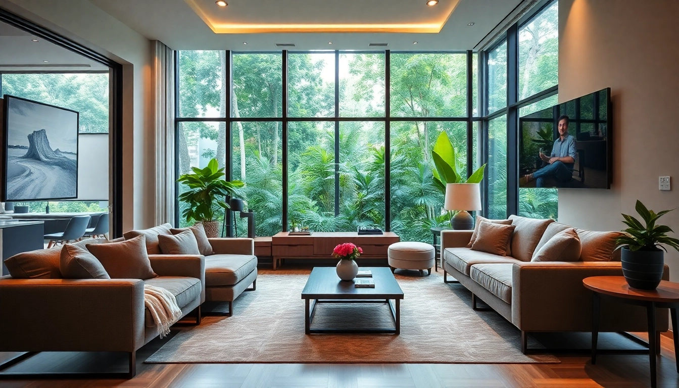 View a stylish condo interior featuring natural light from https://newdeveloperlaunch.sg with modern decor and greenery.