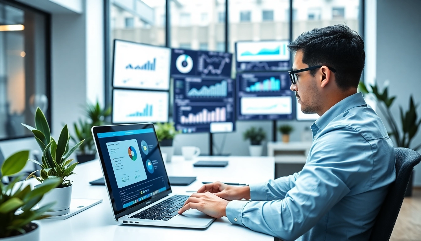 Enhance your seo for chatgpt strategies with a digital marketer analyzing data.