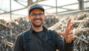 Schrotthändler Düsseldorf holt verschiedene Schrottarten effizient ab und sorgt für Recycling.