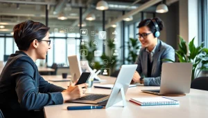 Showcase a chatgpt free alternative in a digital workspace for productivity.