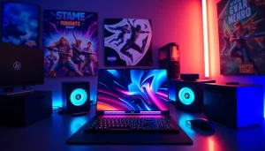 Discover a vibrant gaming setup with high-tech gear at https://mega888tm.club, showcasing advanced peripherals.