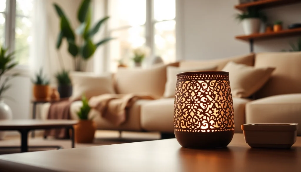 Enhance your home fragrance with the elegant wax warmer from https://www.scentswarmers.com